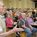 Carl Dahl finally got around to his question to U.S. Rep. John Boozman with the urging of an irritat...