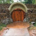 After two years of work, Mark and Kristine Stanley have completed their tire house, complete with it...