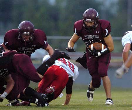 Lincoln junior Ezquiel Hernandez (23) ...