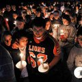 Family, friends and Gravette High School students came out to pay their respects Wednesday evening a...