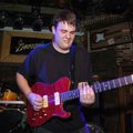 Local musician Kory Montgomery plays with his band Wednesday night at George's Majestic Lounge on Di...