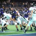 Fayetteville senior receiver Michael Heintzman (4) scores a touchdown out of the Wilddog formation d...