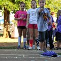 <b>Soda-pop toss</b>
Darby Novich, 11, left, and Maddie Mizelle, 11, both of Bentonville, watched a...