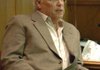 Gary Combs testifies during a civil trial Friday at the Washington County Courthouse.