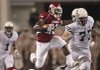 The Razorbacks play the Aggies at Cowboys Satidum in Dallas on Saturday.