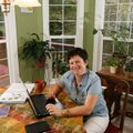 Marie Vukin of Bentonvile in her personal space, her kitchen.