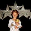 Sleepwear model 
Olivia Nichols, 5, of Springdale models sleepwear during an American Girl Fashion ...