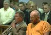 Terry Hayes sits in Washington County Circuit Judge William Storey’s courtroom Tuesday at the courthouse. Storey allowed Hayes to fire defense attorney Jim Rose III, left, and reset Hayes’ sentencing for 2 p.m. Oct. 13.