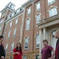 <b>Nationally historic </b>
University of Arkansas student ambassadors, from left, Libby Stanley, B...