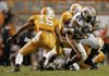 Auburn running back Ben Tate (44) has been part of the rebirth of a power running attack for the Tigers. Tate is averaging 108 yards a game through five games, all victories.