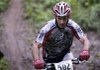 Despite steady rain that began the day before, the singletrack trails at Springhill Park in Barling were relatively dry for the Springhill classic mountain bike race Oct. 4. Still, competitors like Steve Amerson got plenty muddy.