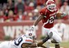 Michael Smith, who rushed for 145 yards against Auburn, is nursing a hamstring injury and is questionable for Saturday’s game. 