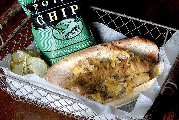 bratwurst-and-sauerkraut-at-prost-in-little-rocks-river-market-district