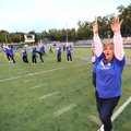 Dawn Rollins, of Fayetteville, a Woodland Junior High School spirit squad member from 1979-1981, per...