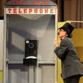 Bill Schernikua as ‘Simon Gimmy Bucks’ stopped inexplicably to kiss a phone booth each time he exite...