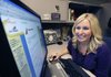 Public-relations coordinator Christi Day monitors Southwest Airlines’ social-networking sites at the company’s headquarters in Dallas earlier this month.
