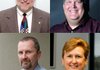 Clockwise from top-left: Jeff Jeffus, a vice president with the Arkansas Democrat-Gazette Inc., will continue to run the Democrat-Gazette operations in addition to being president of the new company; Rusty Turner, editor of The Morning News, will continue in that role, but his duties will expand to include the papers other than the Northwest edition of the Arkansas Democrat-Gazette; Susan Scantlin will remain editor of the Northwest edition of the Arkansas Democrat-Gazette; Tom Stallbaumer, publisher of The Morning News, will remain publisher for all the daily and weekly newspapers except for the Northwest edition of the Arkansas Democrat-Gazette.