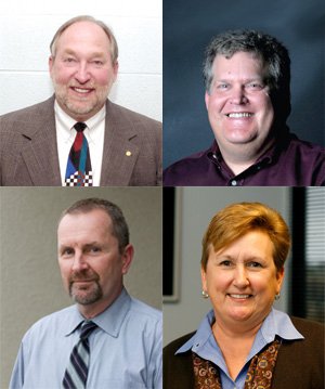 Clockwise from top-left: Jeff Jeffus, ...