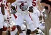 Arkansas receiver Jarius Wright can’t hold on to a pass during last week’s 30-17 loss to Mississippi. Dropped passes have hurt the Razorbacks in several games this season.