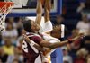 Mississippi State’s Jarvis Varnado (left) has 395 career blocked shots and is in position to become the SEC’s all-time blocks leader.