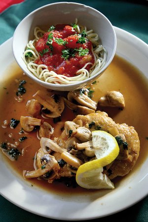 Veal Marsala at Zaffino’s