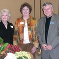Kathy Linden, from left, and Barbara Stimac, both members of the event committee for Harvest of Cari...