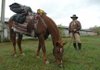 Phil Moore of Newton County and his horse Newt have traveled 3,500 miles over the past three years on a tour of the country.