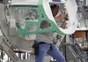 Virginia Boyd and Johnney Watson work last summer
on a cockpit on the F-35 Lightning II assembly line at Lockheed
Martin Aeronautics Co. in Fort Worth.