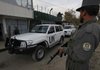 A convoy of cars carries United Nations’ staff members Thursday in Kabul, Afghanistan. 