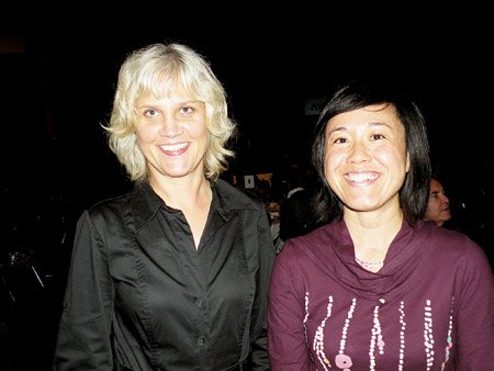 robin-becker-left-and-huixia-lu-faculty-members-at-the-university-of-central-arkansas-are-recipients-of-individual-artist-fellowships-from-the-arkansas-arts-council-they-received-their-awards-oct-6-during-the-2009-governors-arts-awards-and-individual-artist-fellowship-recipient-recognition-luncheon-at-the-hot-springs-convention-center