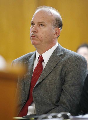 In this July photo, Scott Roeder attends his preliminary hearing in Wichita, Kan.