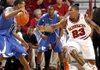 Freshman point guard Julysses Nobles (23) makes his Arkansas debut on Friday night when the Razorbacks open the season against Alcorn State. 