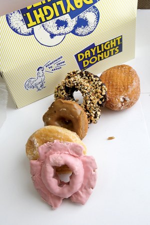 Morning delights from Daylight
Donuts