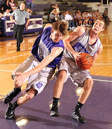 Fayetteville senior forward Adam Nobel, ...