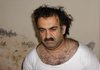 Khalid Shaikh Mohammed, shown after his capture March 1, 2003, in Pakistan, is believed to have been a central figure in the planning of the Sept. 11, 2001, attacks in the U.S.