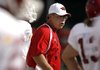 Arkansas defensive coordinator Willy Robinson is back on the practice field after suffering an infection that affected his gall bladder last week. Robinson doesn’t remember a lot of what happened then, but Coach Bobby Petrino recalled it being “really scary.”