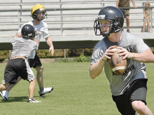 Bauxite quarterback Blake Childress and ...