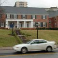 The Phi Delta Theta fraternity (shown here) at the University of Arkansas at Fayetteville is being i...