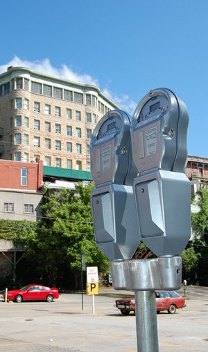 Eureka Springs preservationists say parking meters besmirch the ambiance of the quaint 19th-century town.