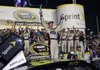 Jimmie Johnson became the first driver to win four consecutive NASCAR championships on Sunday in Homestead, Fla.