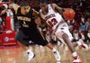 Julysses Nobles (23) and the Arkansas Razorbacks, who needed overtime Friday to beat Appalachian State 81-72, host Morgan State today, an opponent Coach John Pelphrey is certain his team won’t overlook.