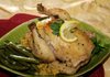 The single-serving Cornish game hen is an elegant alternative to turkey for small Thanksgiving get-togethers. This pretty little bird was prepared by business writer Kim Souza. 