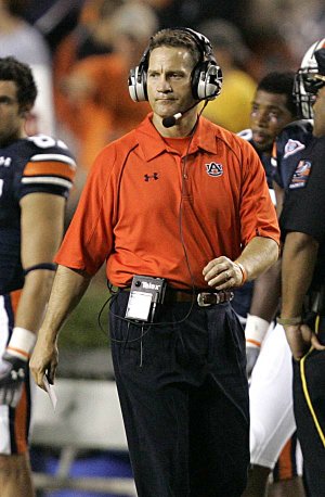 Auburn Coach Gene Chizik was 3-0 against Alabama when he was Auburn’s defensive coordinator in 2002-2004.