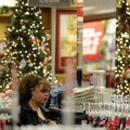 Amber Ayala of Rogers shops at Kohl’s in Fayetteville on Friday. The day after Thanksgiving is tradi...