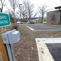 The parking at NorthStar in north Fayetteville includes shade spots, lots of vegetation, substantial...