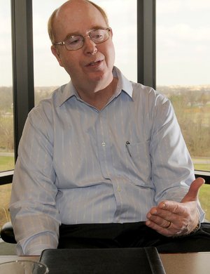 Tom Verdery talks Nov. 23 about the career path that, instead of retirement, led him to the position of executive in residence at The Soderquist Center for Leadership and Ethics at John Brown University in Siloam Springs. He also teaches graduate business courses.