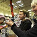 Emilie Haughey, 15, of Rogers and her aunt, JoAnn Haughey of Putnam Valley, N.Y., browse the items f...