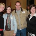 Meredith Brunen, from left, Shari and NorthWest Arkansas Community College Foundation Board member L...