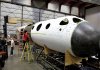 Virgin Galactic’s SpaceShipTwo is seen under construction at the Mojave Airport in Mojave, Calif., in this file photo.