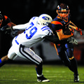 Rogers Heritage running back Zac Stewart was named to the 7A-West All-Conference team.